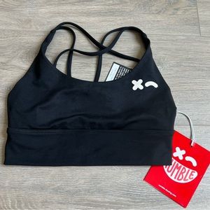 Onzie Rumble Black Luxe  Sports Bra